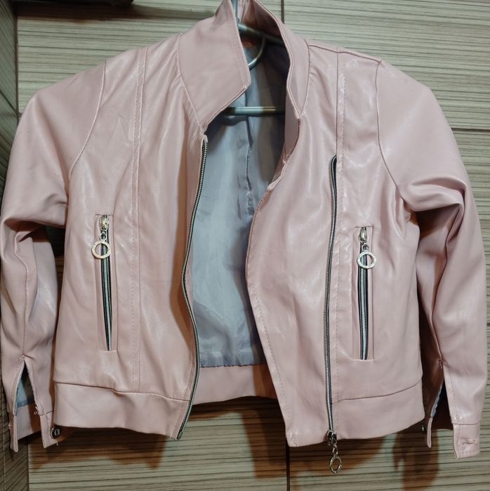 Куртка дитяча рожева