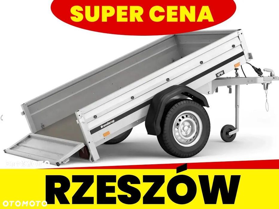 Brenderup 1205SUB750 1oś  NOWA Przyczepa BRENDERUP 1205 SUB750 1 oś przechył