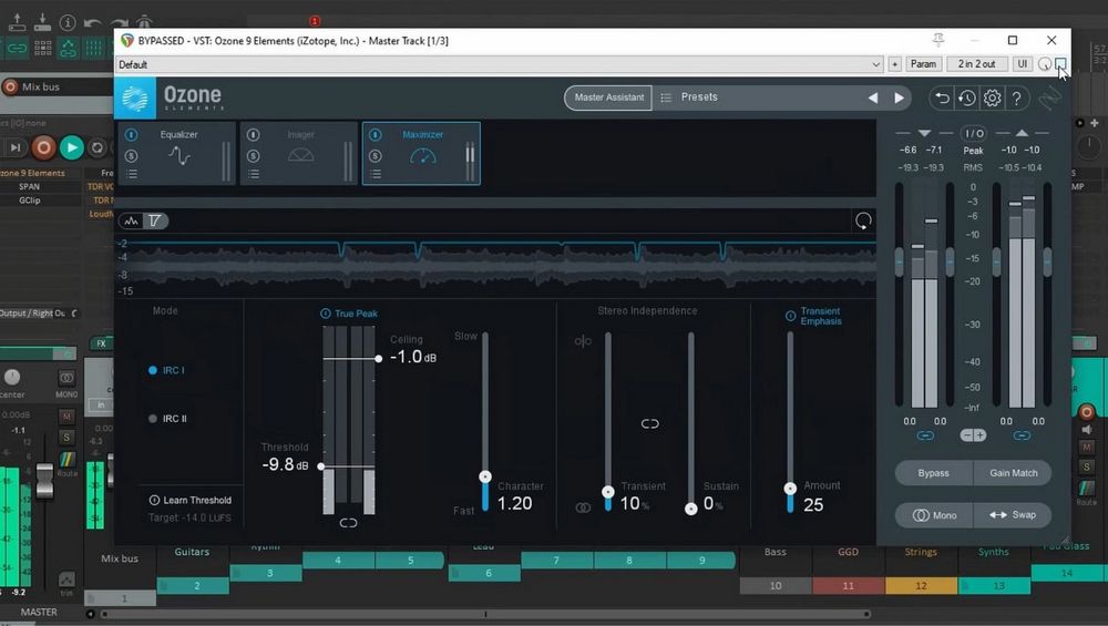 Izotope ozone 9  elements vst