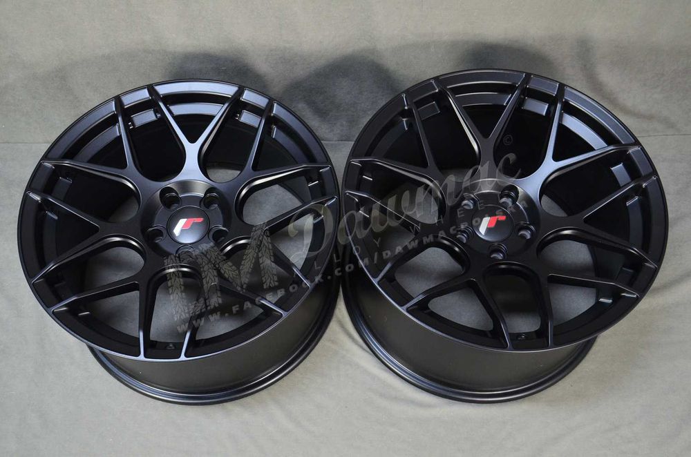 Felgi Japan Racing JR18 18" 9,5J ET20 + 10,5J ET22 5x112 Matt Black