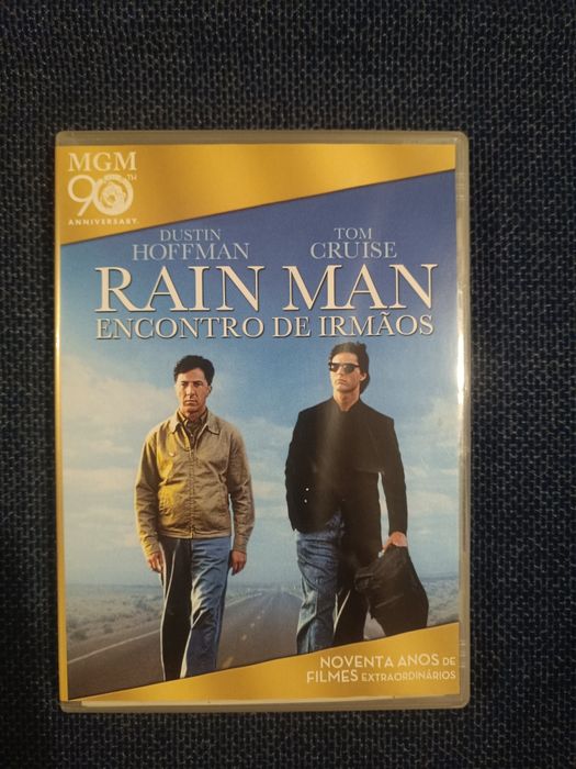 DVD do filme clássico "Rain Man - Encontro de Irmãos" (portes grátis)