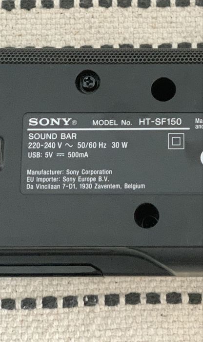 Soundbar Sony ST-SF150