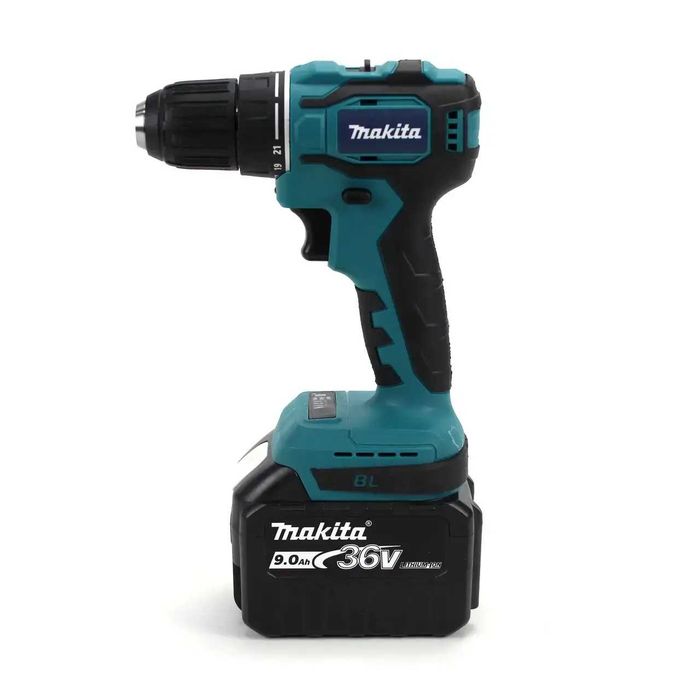 Акумуляторний набір інструментів 3в1 Makita 48V: перфоратор, шурупокрут, болгарка + 2 АКБ по 6.0Ah