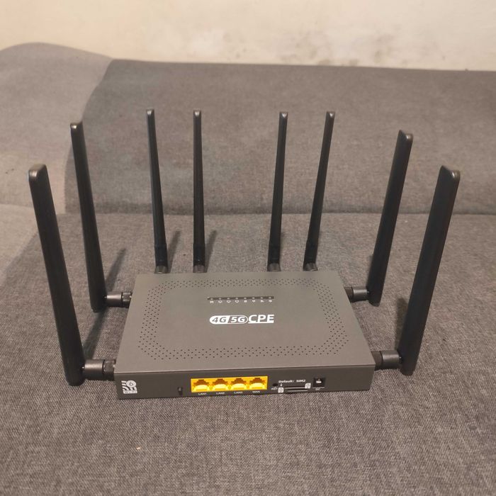 Modem Router 5G CPE z gniazdami kart SIM Dwuzakresowy WiFi6 1000Mbps