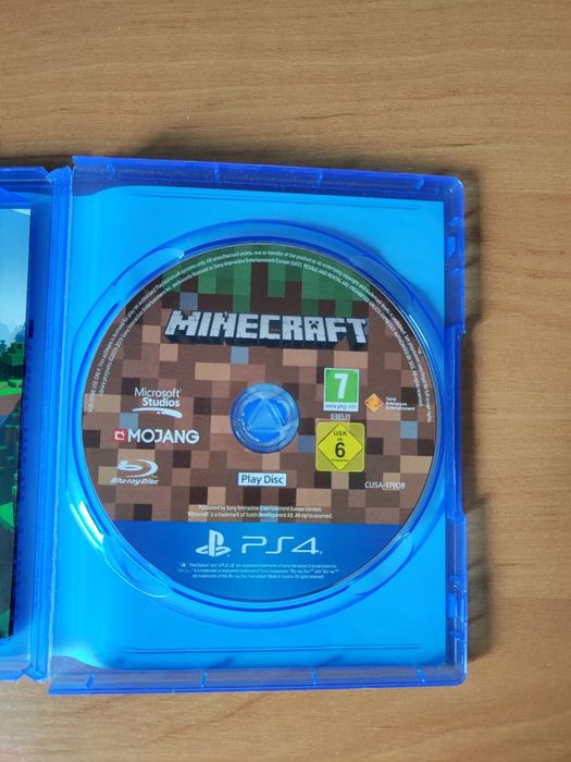 Диск ps4 Minecraft