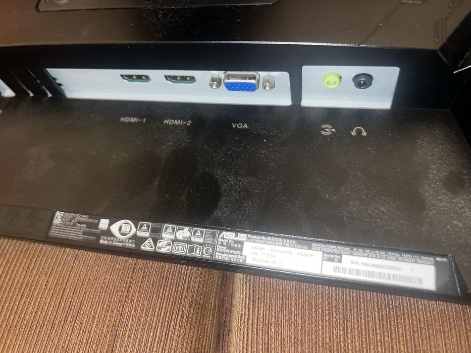 Monitor gaming asus 245h