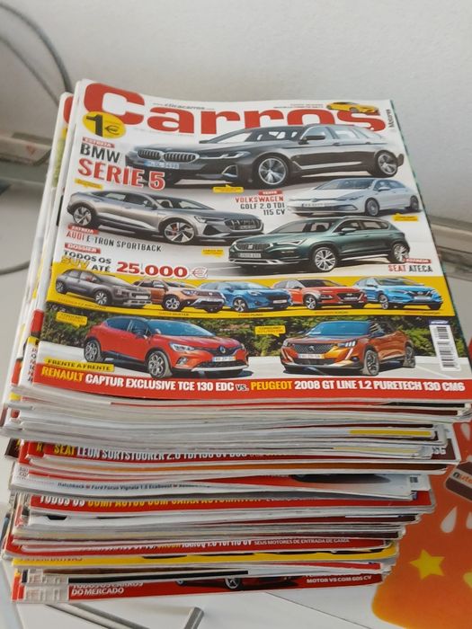 Vendo 60 Revistas Carros