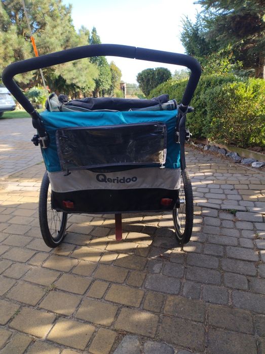 Wózek do roweru qeridoo sportrex 2 riksza przyczepka