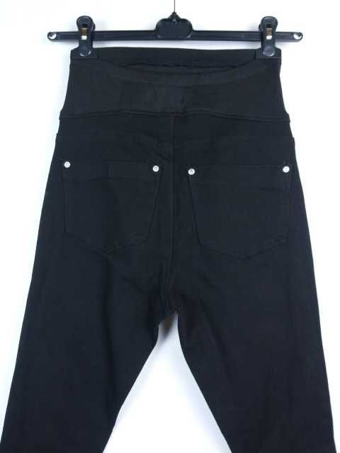 Boohoo maternity skinny spodnie ciążowe dziury 10 / 38