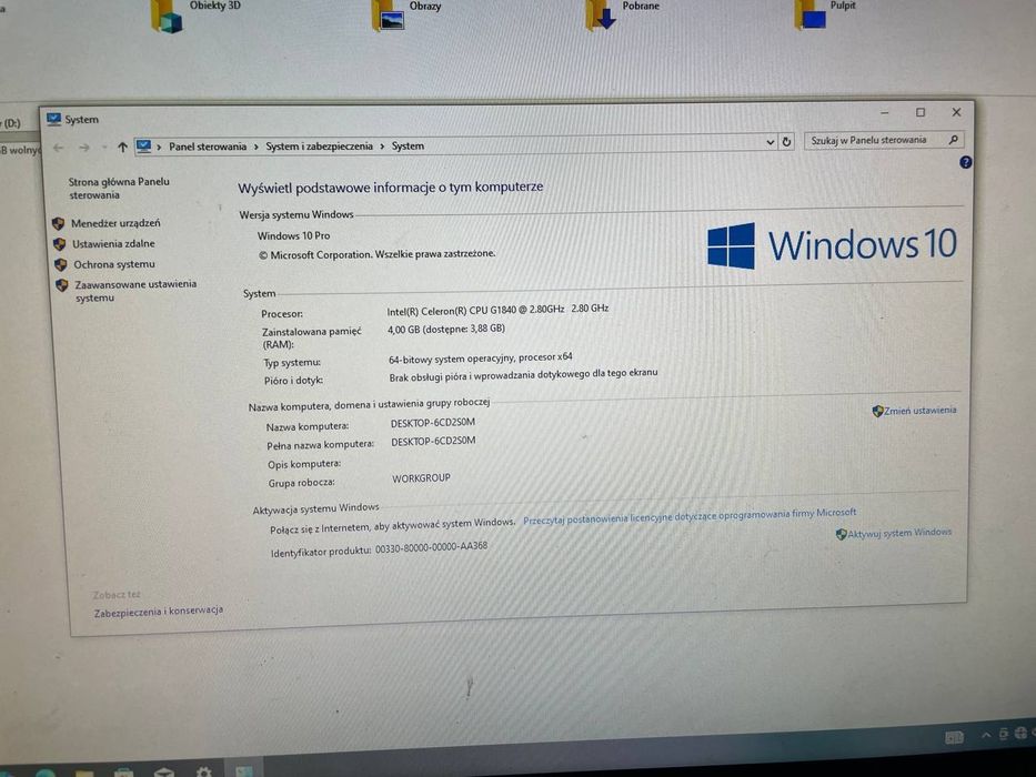 Sprzedam komputer +monitor