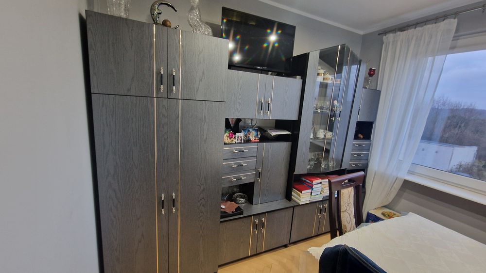 Meble  czarno -grafitowe