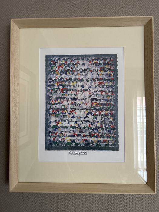 Manuel Cargaleiro Litografia assinada manualmente64729616800769120