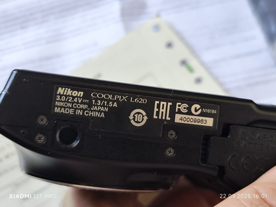 Продам фотоаппарат Nikon Coolpix L620