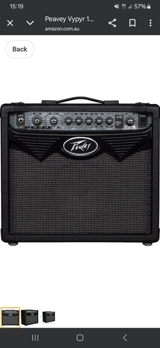 Amplificador digital Peavey Vypyr 15