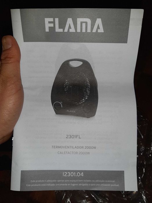 Aquecedor Termoventilador FLAMA