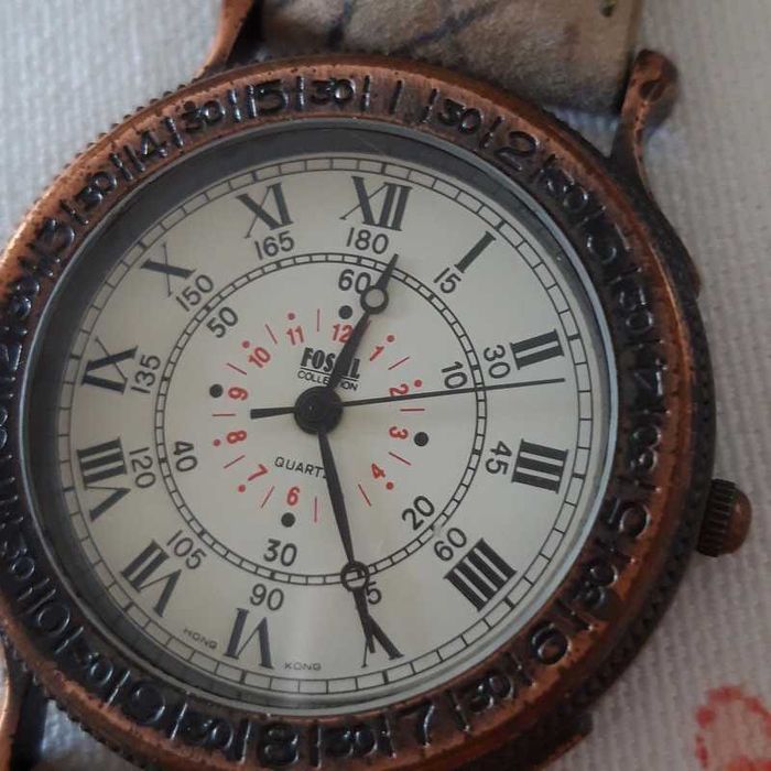 Fossil Zegarek retro vintage