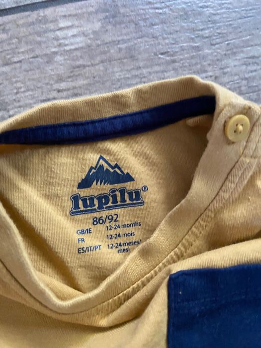 Koszulka z długim rękawem chłopięca Lupilu rozmiar 86/92
