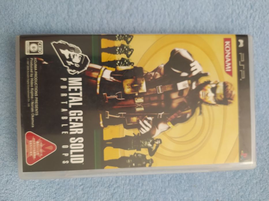 Metal Gear Solid Portable Ops PSP