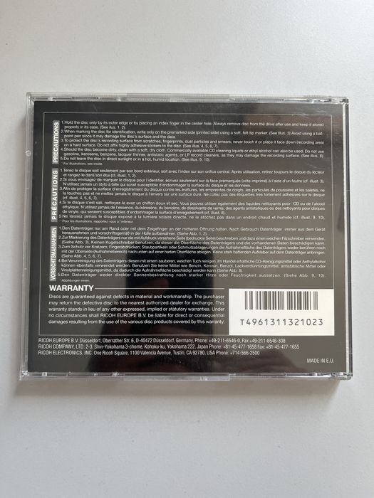 płyta cd Metallica Master of Puppets