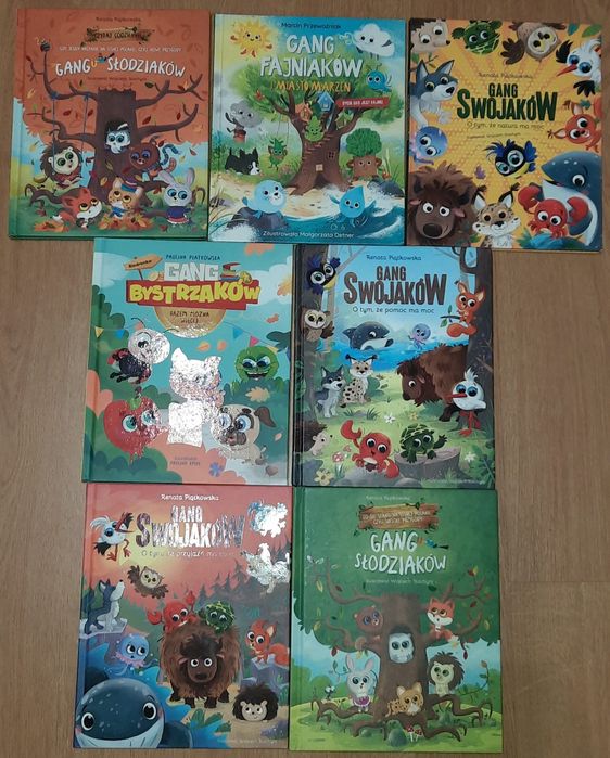 Książki za darmo 7sztuk