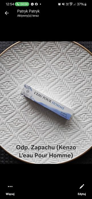 Męskie perfumy ( L'eau our home - global  cosmetics )