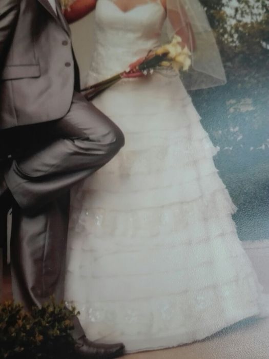 Suknia ślubna, rozmiar 38