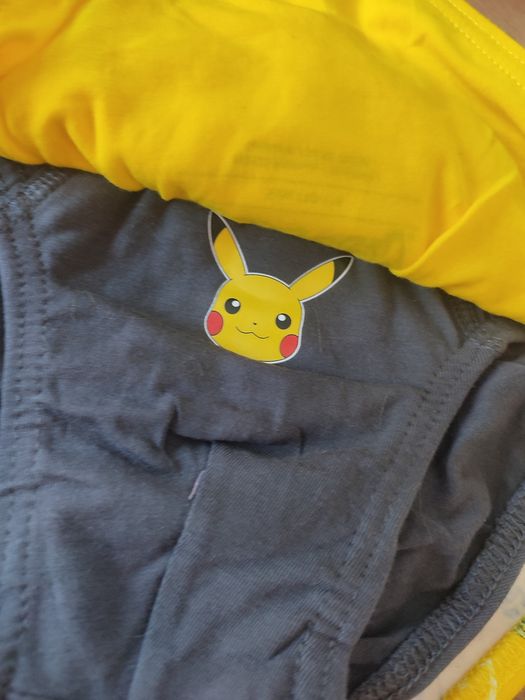 Majtki Pokemon pikachu 110/116 5 pak 5pack majtki chłopięce