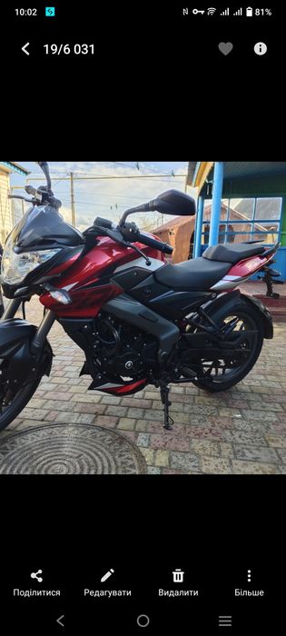 Bajaj ns 200 стан ідеальний