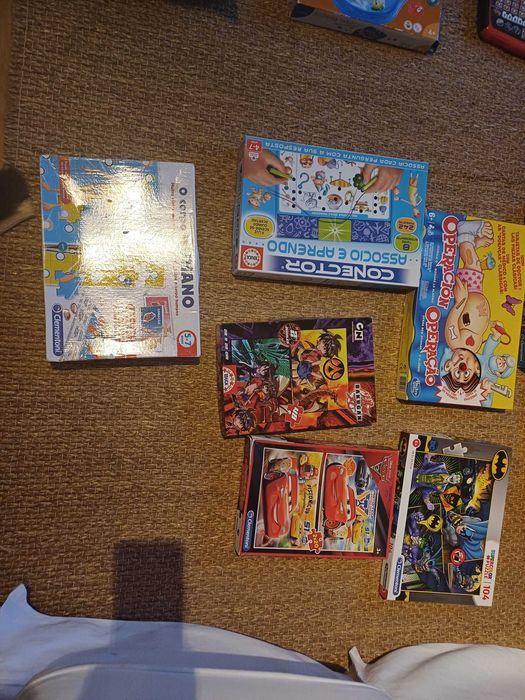 Jogos infantis e puzzels varios