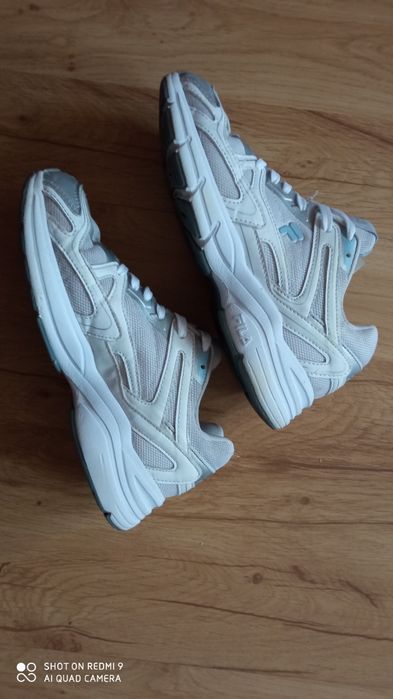 Buty białe  dziecięce FILA