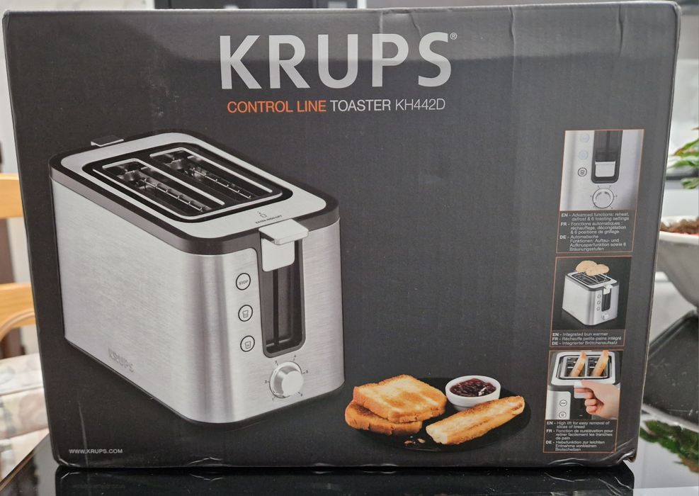 NOVO Torradeira KRUPS Control Line KH442D10
