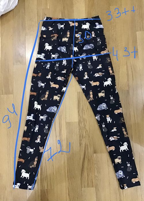 Штани легінси лосіни собака