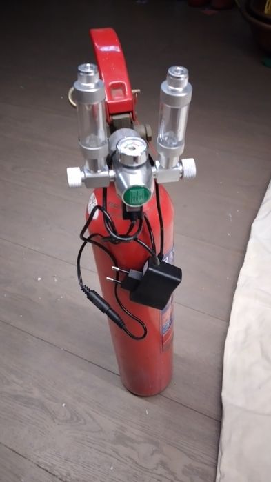 Manómetros co2 para 1 ou 2 aquários
