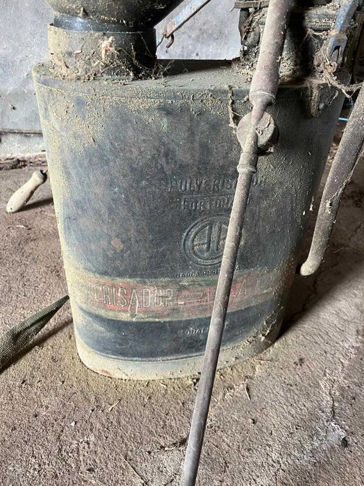 Máquina de sulfatar antiga Marca Registada António Fortunato