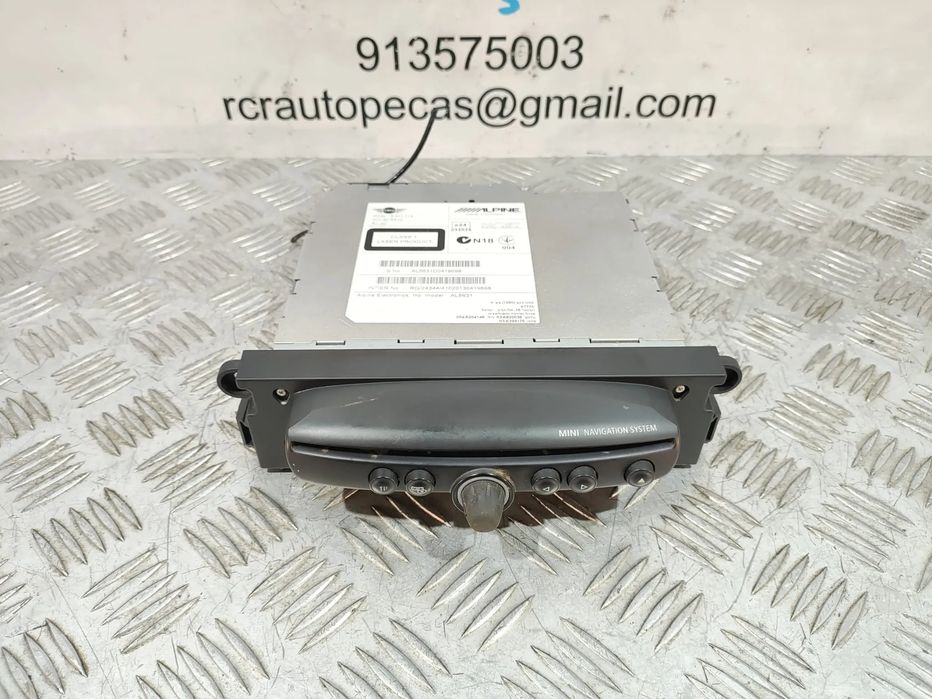 RADIO AUTO RADIO MINI COOPER S R56 NAVEGAÇÃO GPS