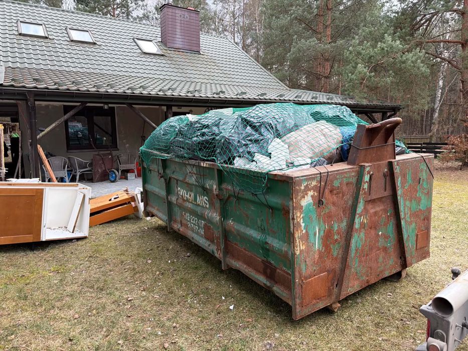 Wynajem kontenerów, i opróżnianie mieszkań