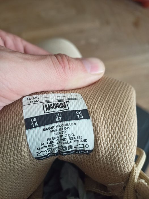 Берци, взуття, Magnum, 47 розмір