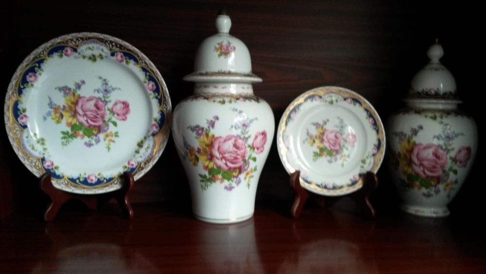 Artigos decorativos em porcelana Limoges