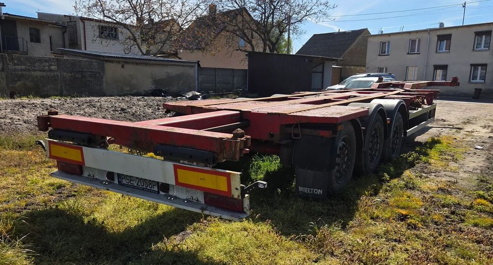 Wielton NS34  Naczepa Rama do kntenerów Śrem