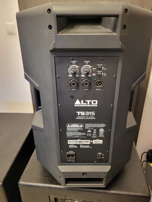 Zestaw aktywny 2x Alto ts 315 , 2x Alto Ts sub 18