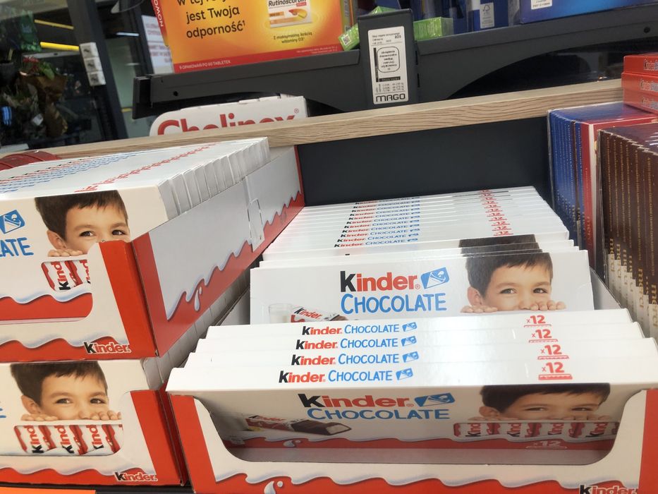 Kinder Chokolate 150 gram.