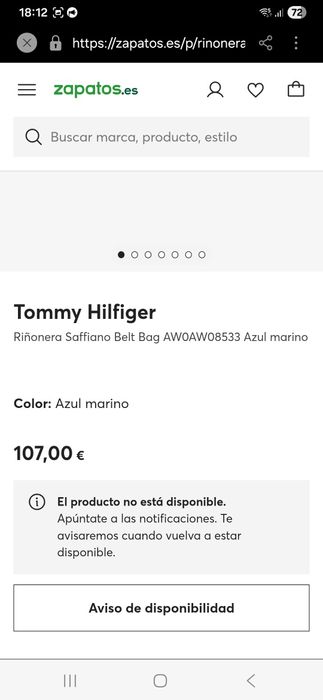 Женская поясная сумка Tommy Hilfiger