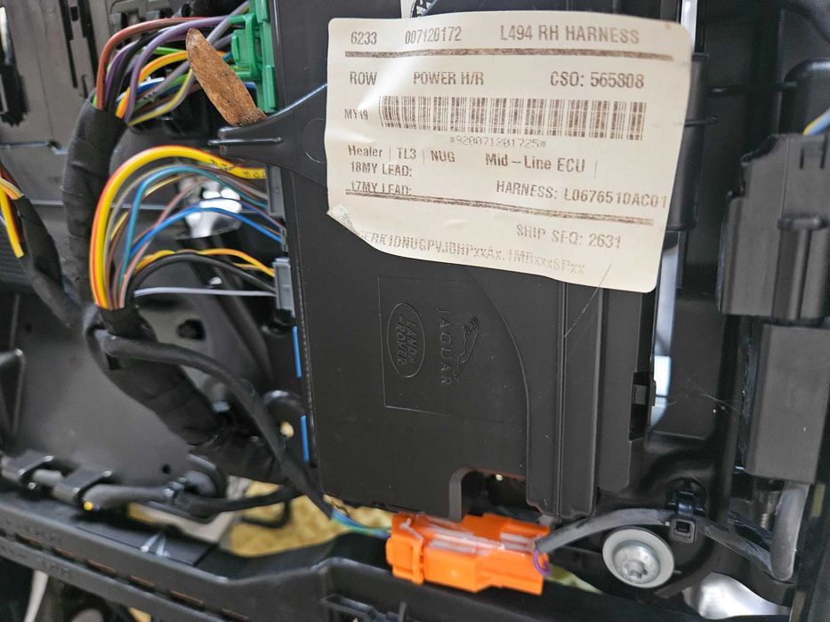 Komplet foteli od Range Rover Sport L494 19r Wentylowane i podgrzewane
