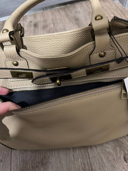 Шопер шкіряний (Італія)