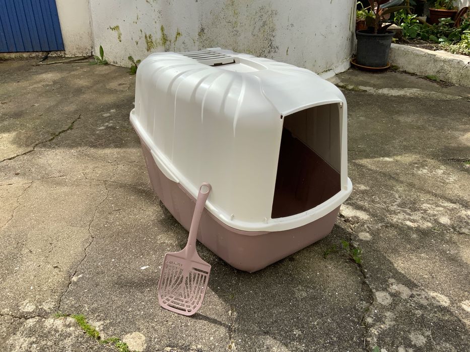 Caixa para areia de gato