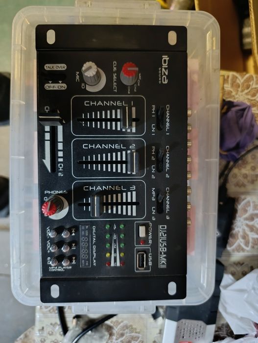 ibiza dj21usb пульт музичний