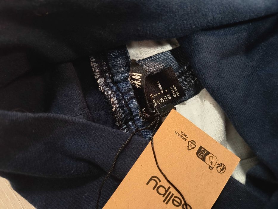 Spodnie ciążowe H&M MAMA 34