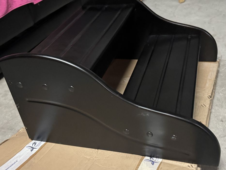 Degrau Duplo em Madeira para Spa - novo com dano de transportadora