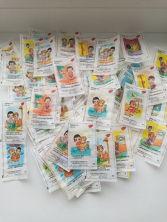 Вкладиши Love is 7 серія: 0.50 грн. - Колекціонування Грабів на Olx
