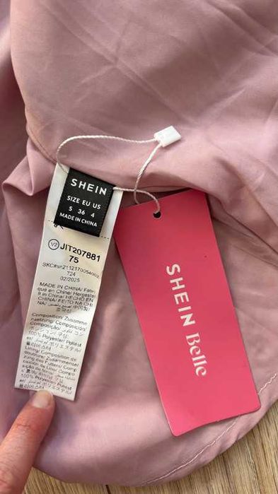 Sukienka dla druhny, sukienka na wesele; SHEIN; rozm. S